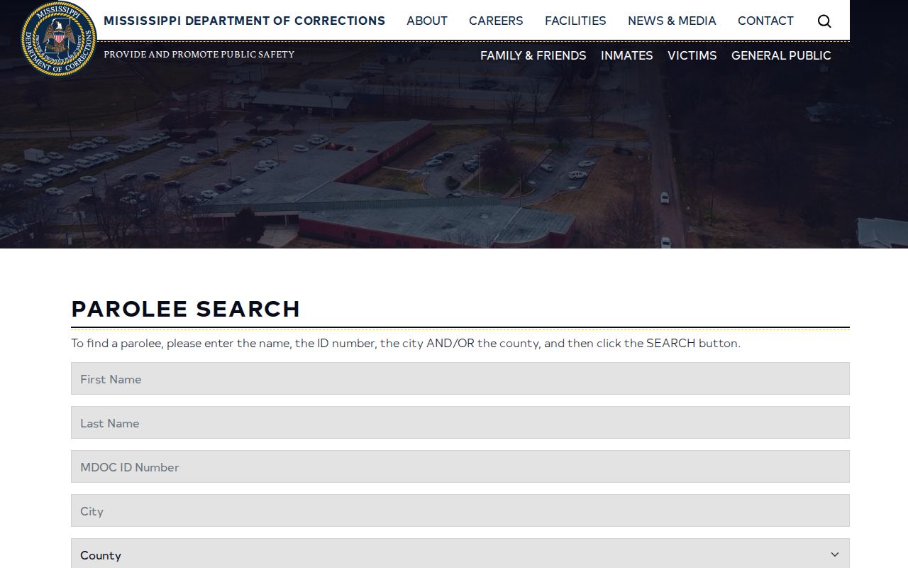 MDOC search for Greene County post-release supervision records